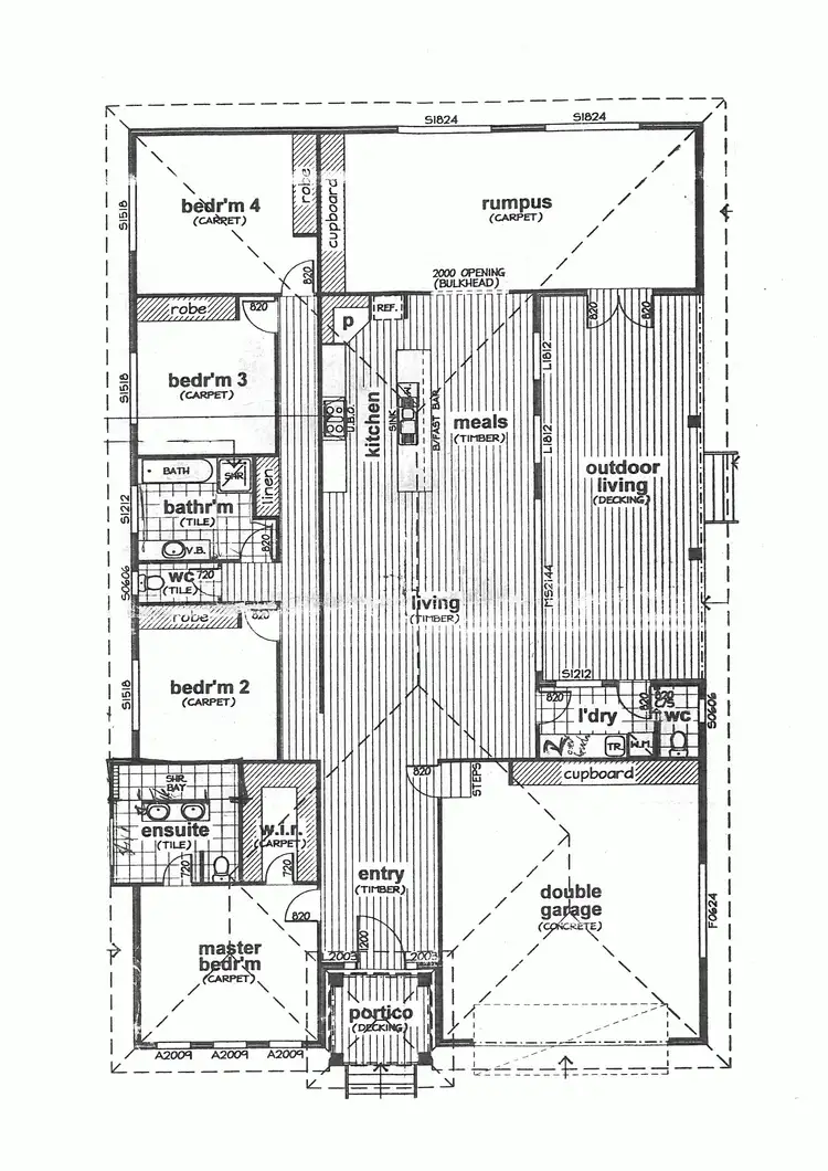 Floorplan of Homely house listing, 12 Casuarina Way, Buronga NSW 2739