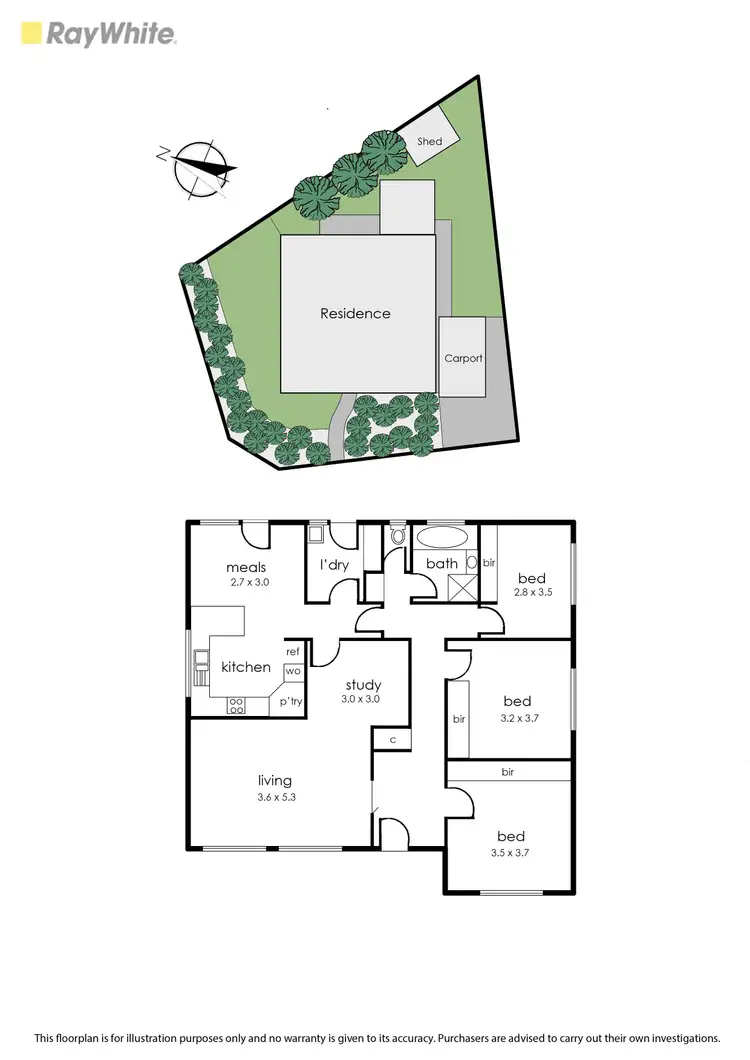 Floorplan of Homely house listing, 7 Charon Court, Frankston VIC 3199