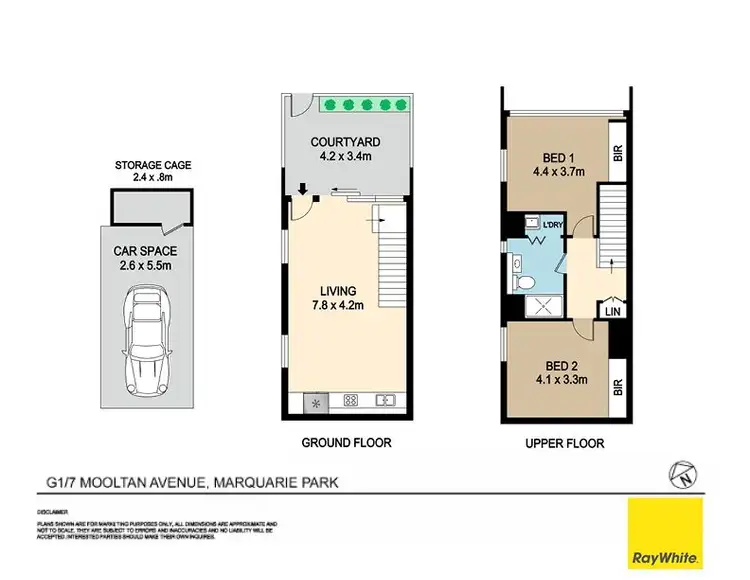 Floorplan of Homely apartment listing, G1/7 Mooltan Avenue, Macquarie Park NSW 2113