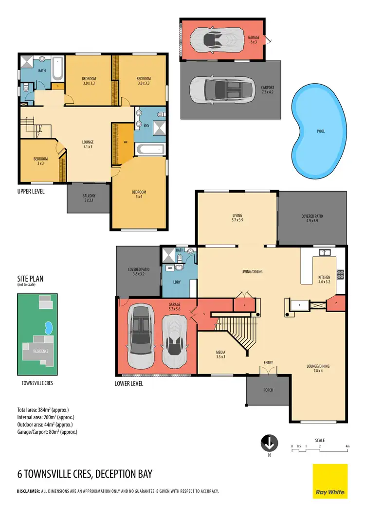 Floorplan of Homely house listing, 6 Townsville Crescent, Deception Bay QLD 4508