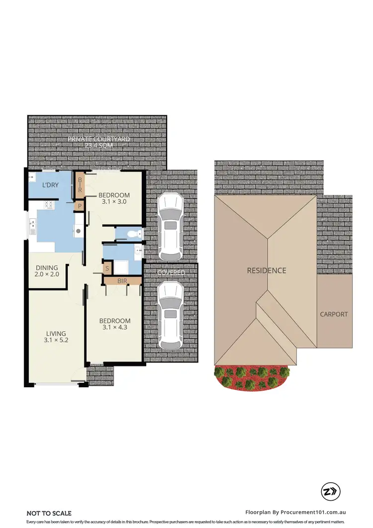 Floorplan of Homely unit listing, 2/6 Batten Street, Glen Waverley VIC 3150