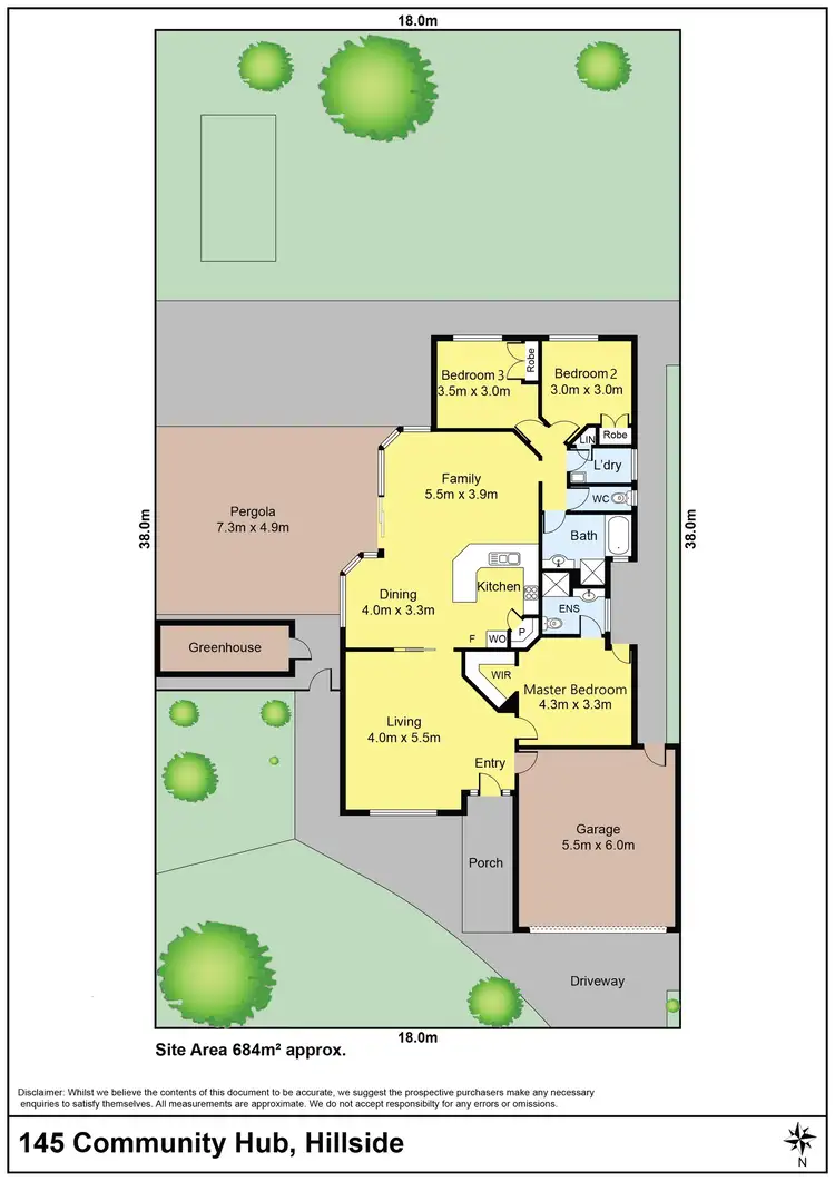 Floorplan of Homely house listing, 145 Community Hub, Hillside VIC 3037