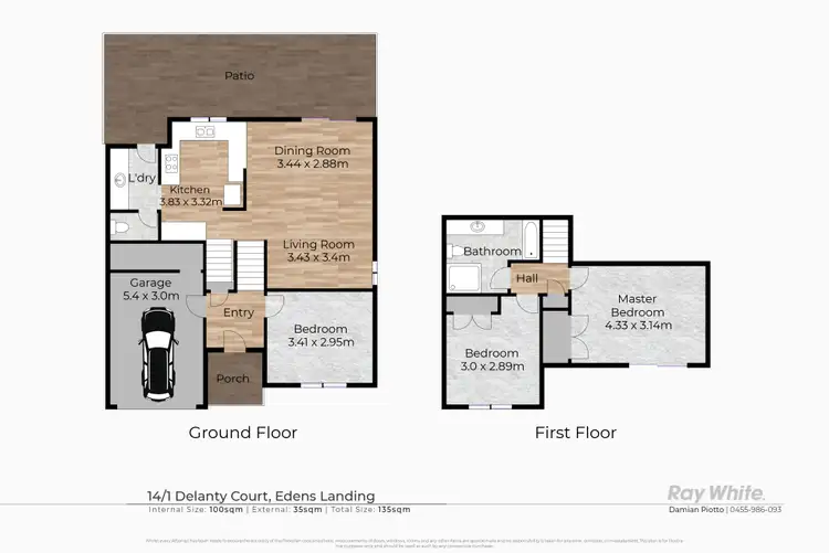 Floorplan of Homely house listing, 14/1 Delanty Court, Edens Landing QLD 4207