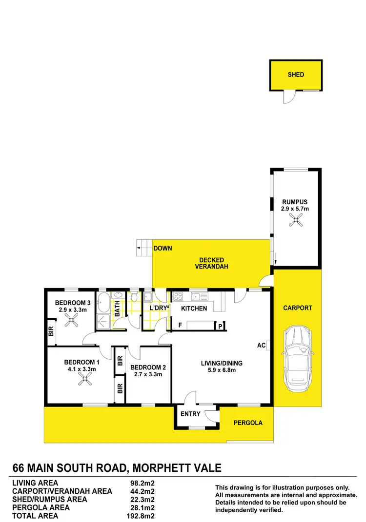 Floorplan of Homely house listing, 66 Main South Road, Morphett Vale SA 5162
