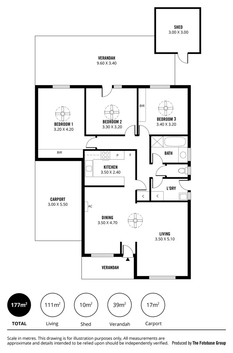 Floorplan of Homely unit listing, 6/1 Sandergrove Road, Strathalbyn SA 5255