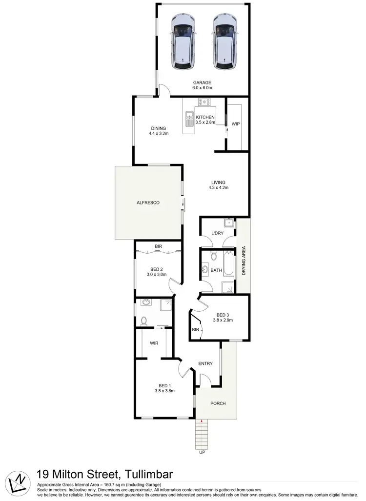 Floorplan of Homely house listing, 19 Milton Street, Tullimbar NSW 2527