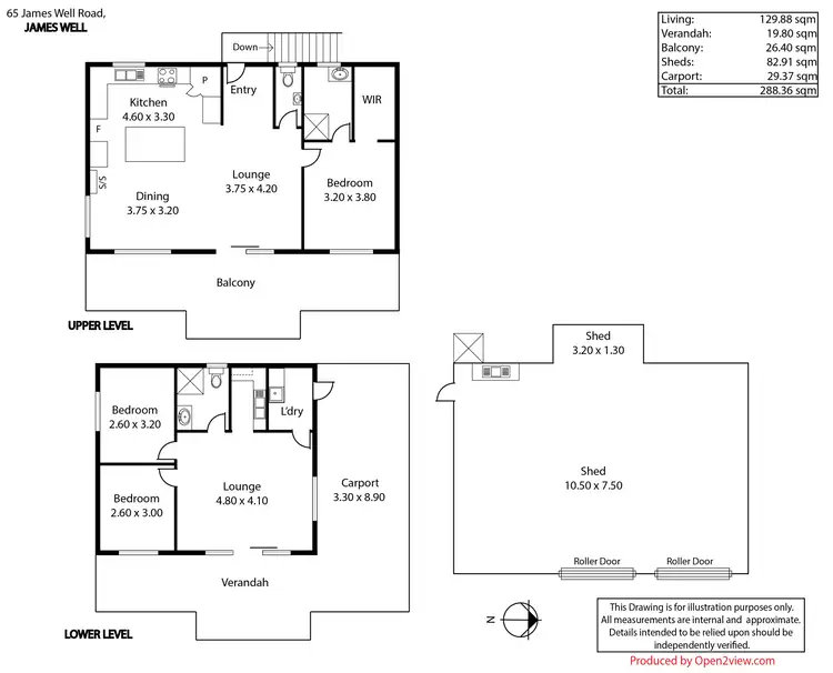 Floorplan of Homely house listing, 65 James Well Road, James Well SA 5571