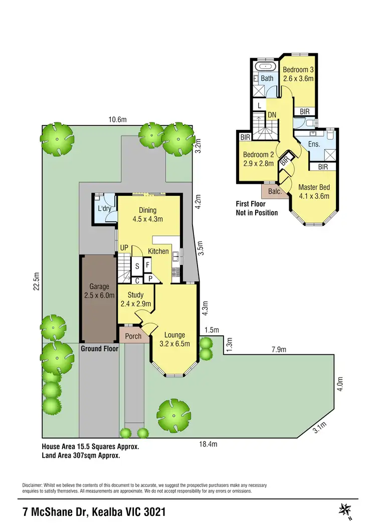 Floorplan of Homely house listing, 7 Mcshane Drive, Kealba VIC 3021