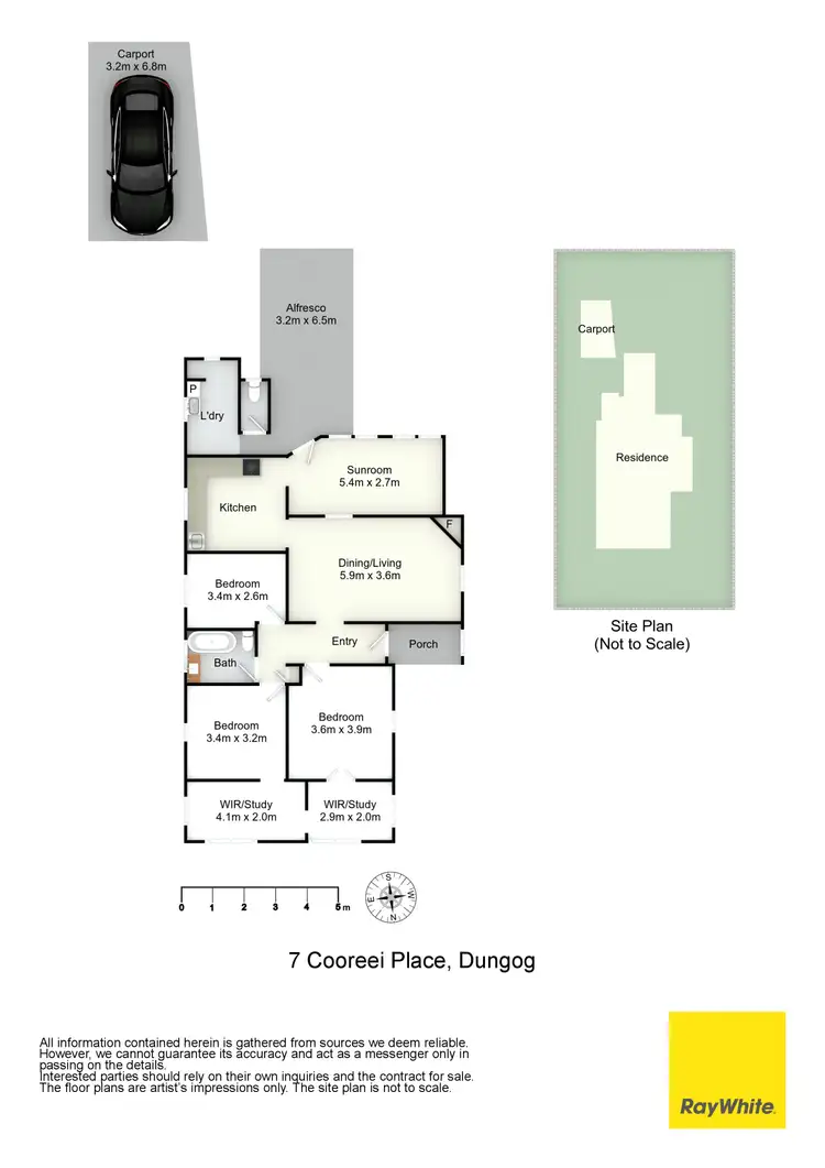 Floorplan of Homely house listing, 7 Cooreei Place, Dungog NSW 2420