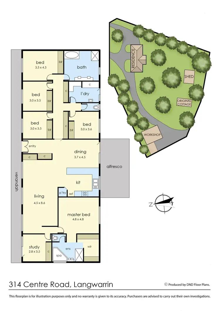 Floorplan of Homely rural property listing, 314 Centre Road, Langwarrin VIC 3910