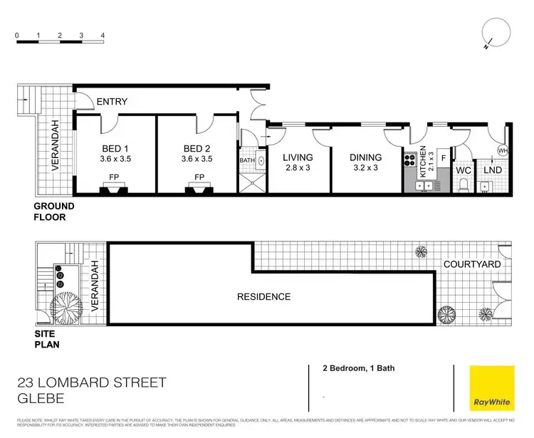 Floorplan of Homely house listing, 23 Lombard Street, Glebe NSW 2037