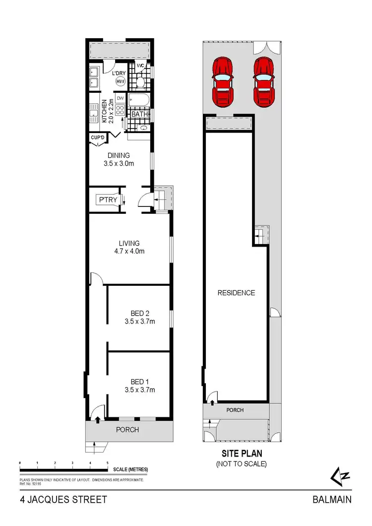 Floorplan of Homely house listing, 4 Jacques Street, Balmain NSW 2041