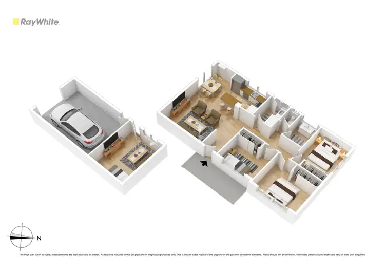 Floorplan of Homely house listing, 144 Casey Drive, Lalor VIC 3075