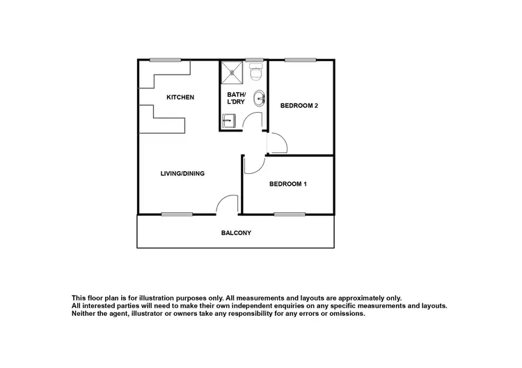 Floorplan of Homely house listing, 12/100-102 Essington Lewis Avenue, Whyalla SA 5600