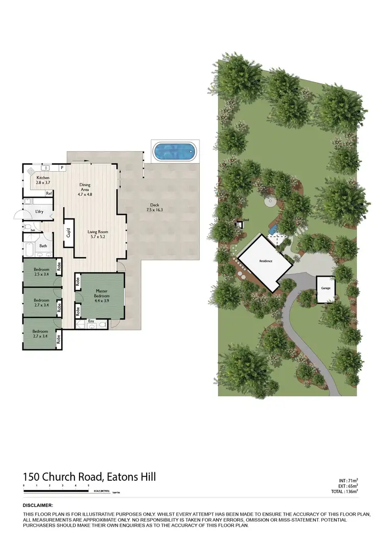 Floorplan of Homely house listing, 150 Church Road, Eatons Hill QLD 4037