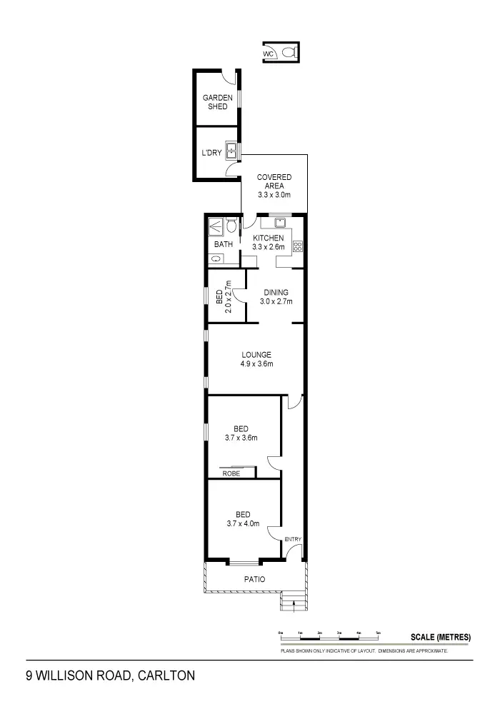 Floorplan of Homely house listing, 9 Willison Road,, Carlton NSW 2218