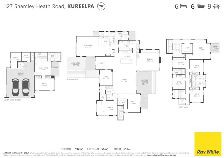 Floorplan of Homely house listing, 127 Shamley Heath Road, Kureelpa QLD 4560