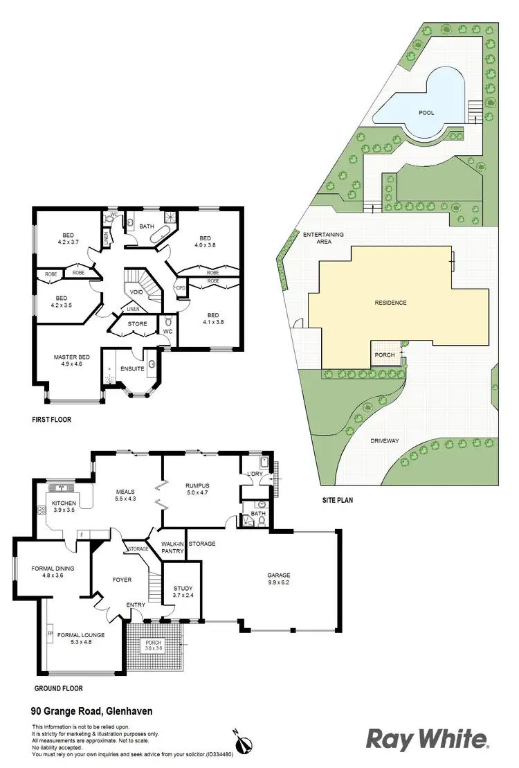 Floorplan of Homely house listing, 90 Grange Road, Glenhaven NSW 2156