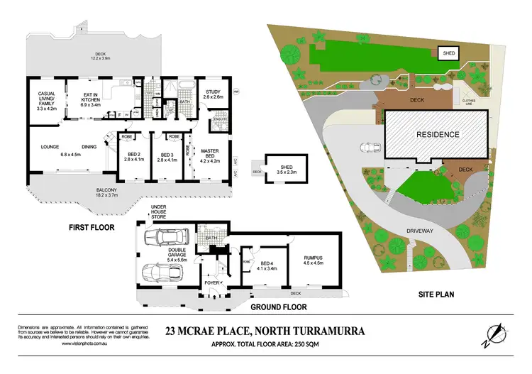 Floorplan of Homely house listing, 23 McRae Place, Turramurra NSW 2074