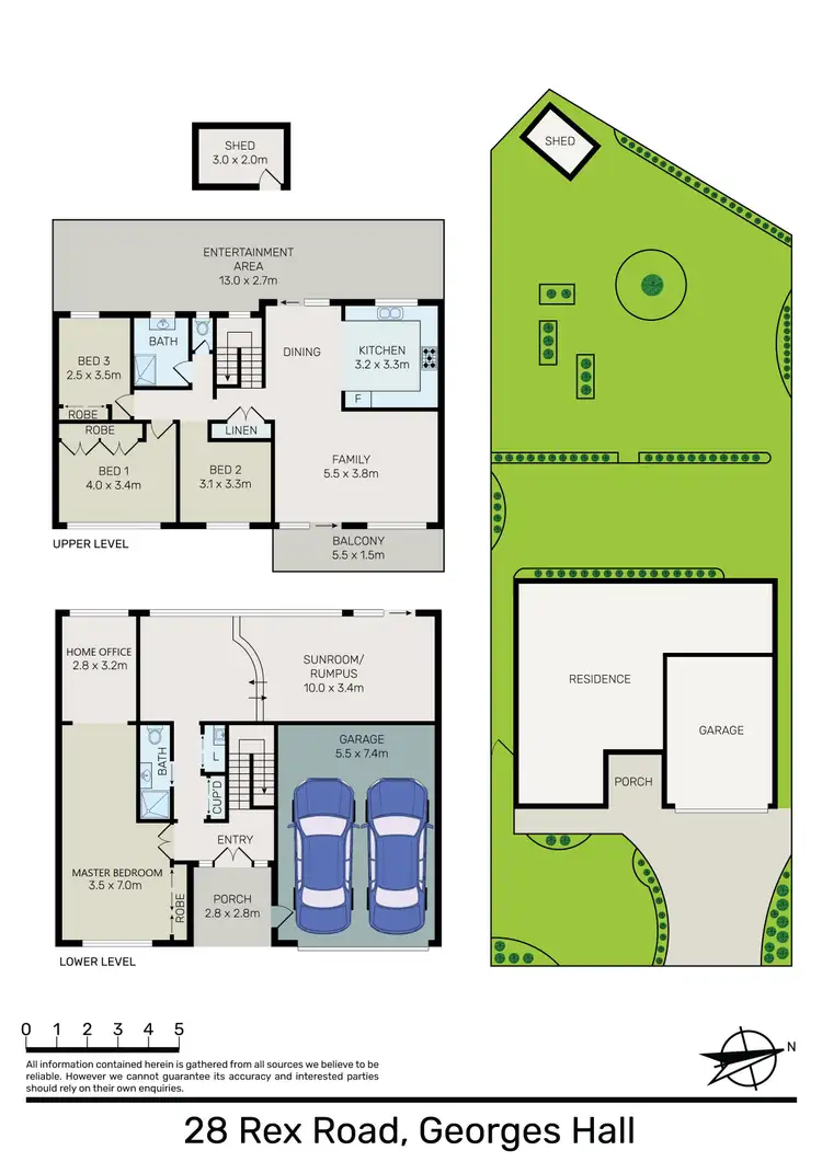 Floorplan of Homely house listing, 28 Rex Road, Georges Hall NSW 2198