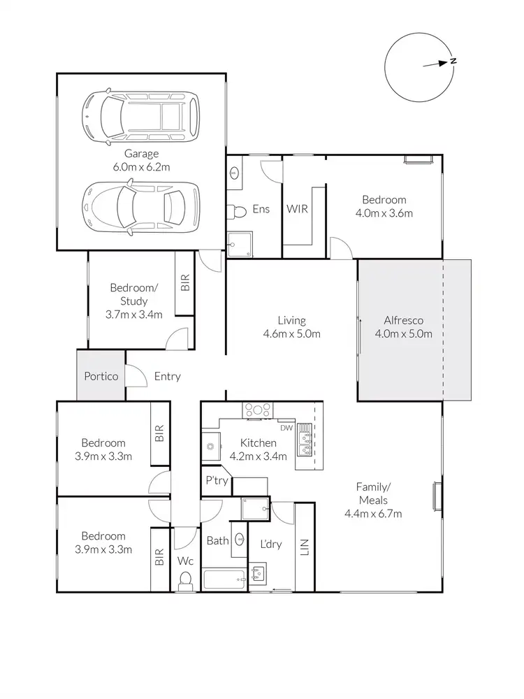 Floorplan of Homely house listing, 20 Wood Duck Court, Lara VIC 3212
