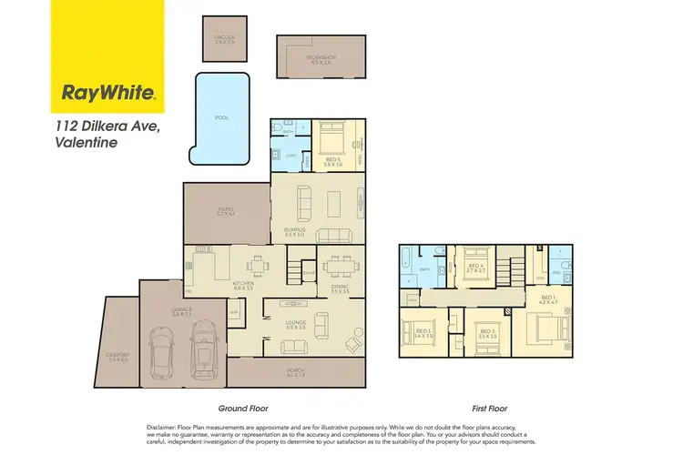 Floorplan of Homely house listing, 112 Dilkera Avenue, Valentine NSW 2280