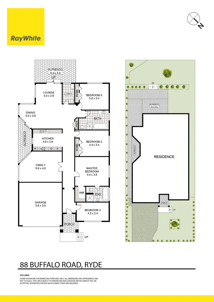 Floorplan of Homely house listing, 88 Buffalo Road, Ryde NSW 2112