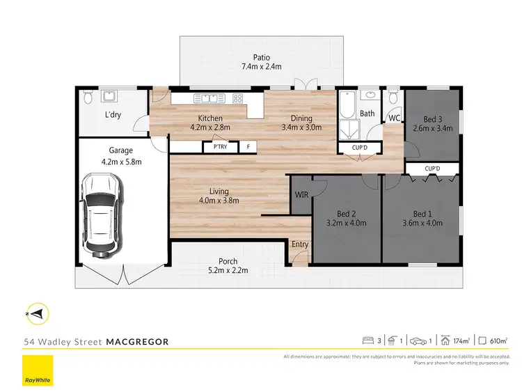 Floorplan of Homely house listing, 54 Wadley Street, Macgregor QLD 4109