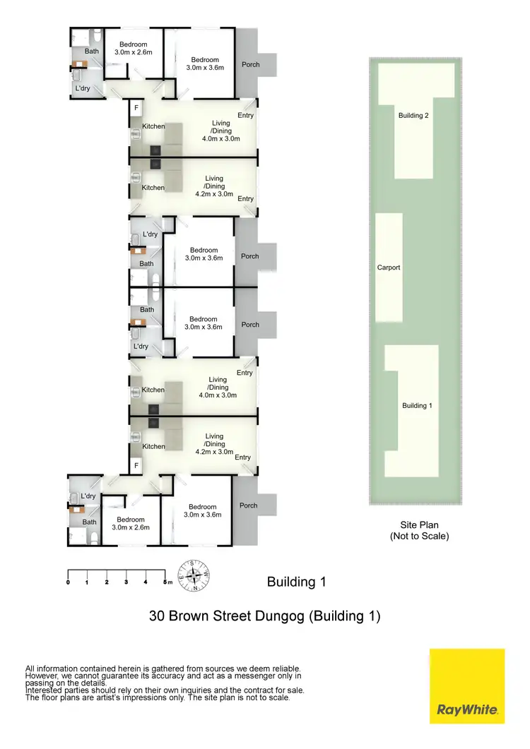 Floorplan of Homely house listing, 1-7/30 Brown Street, Dungog NSW 2420
