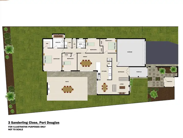Floorplan of Homely house listing, 3 Sanderling Close, Port Douglas QLD 4877