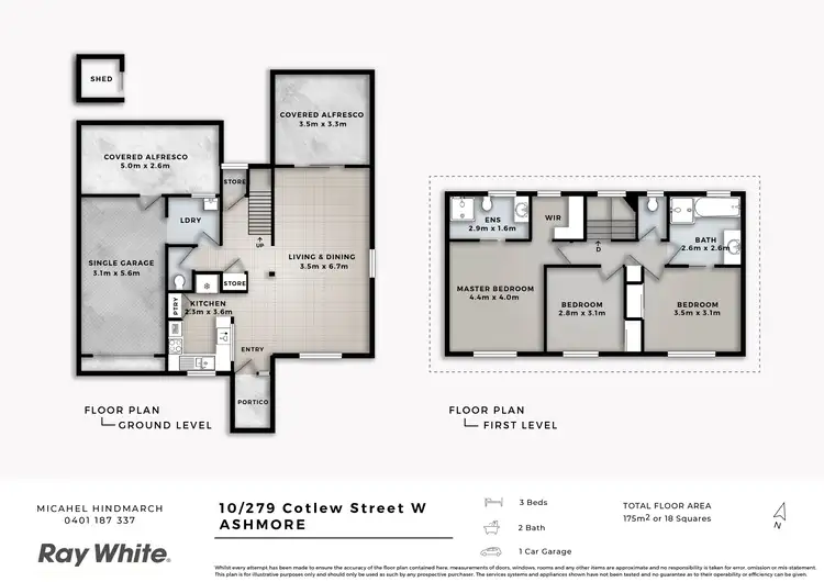 Floorplan of Homely house listing, 10/279 Cotlew Street West, Ashmore QLD 4214