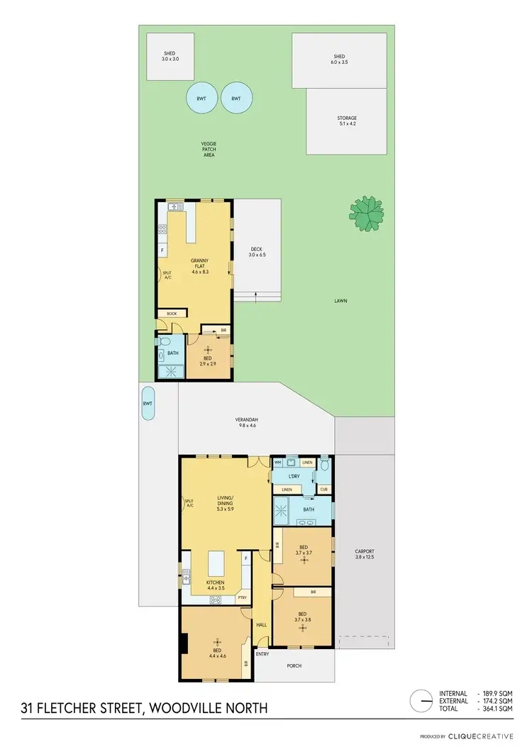 Floorplan of Homely house listing, 31 Fletcher Street, Woodville North SA 5012