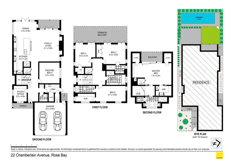 Floorplan of Homely house listing, 22 Chamberlain Avenue, Rose Bay NSW 2029