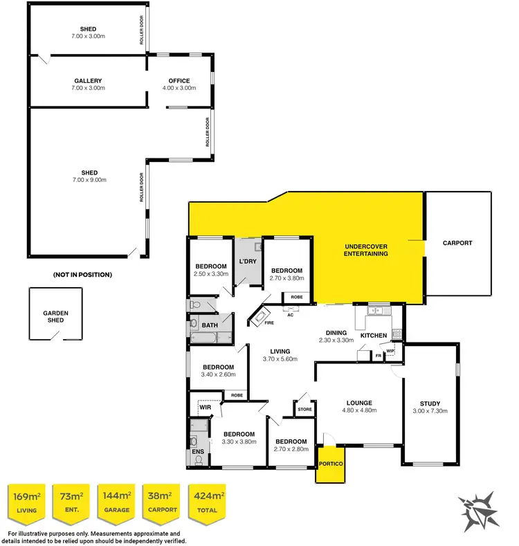 Floorplan of Homely house listing, 35 New Orleans Street, Goolwa North SA 5214