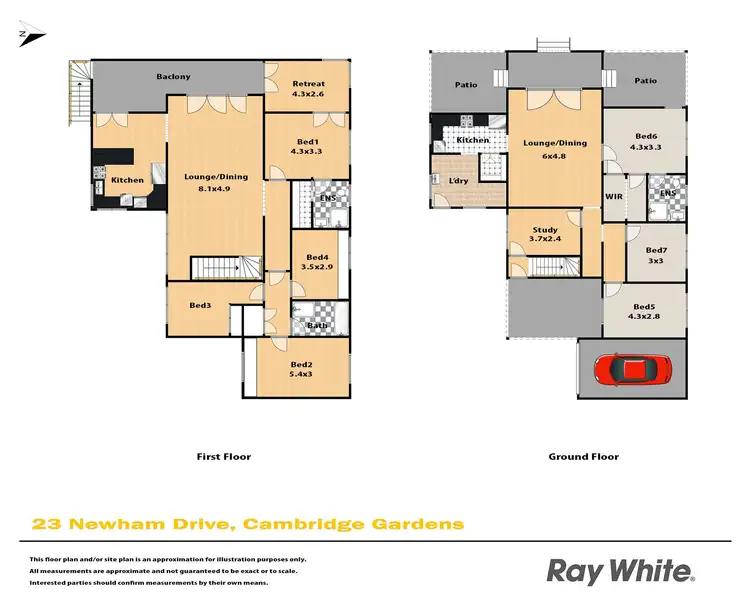 Floorplan of Homely house listing, 23 Newham Drive, Cambridge Gardens NSW 2747
