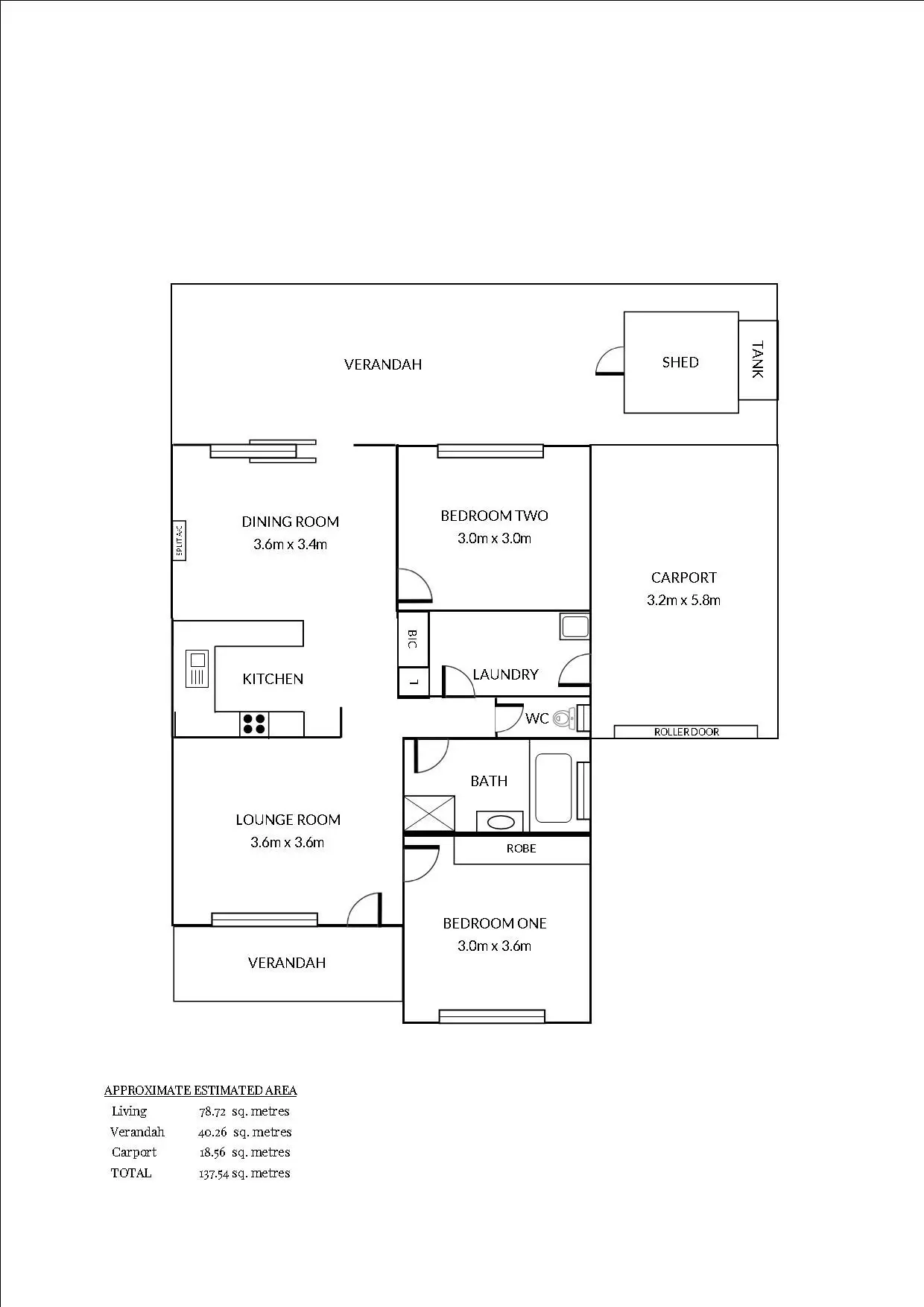 Floorplan of Homely unit listing, 5/29 Candy Road, O'halloran Hill SA 5158