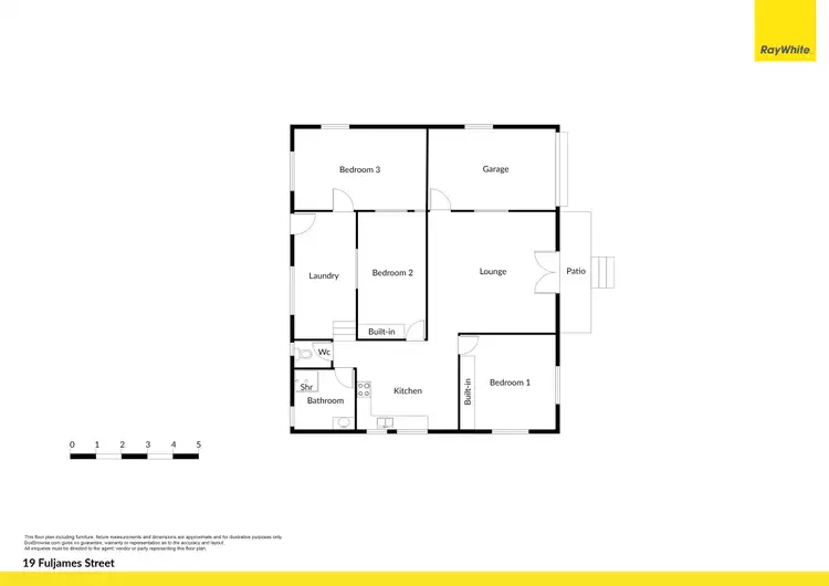 Floorplan of Homely house listing, 19 Fuljames Street, Proserpine QLD 4800
