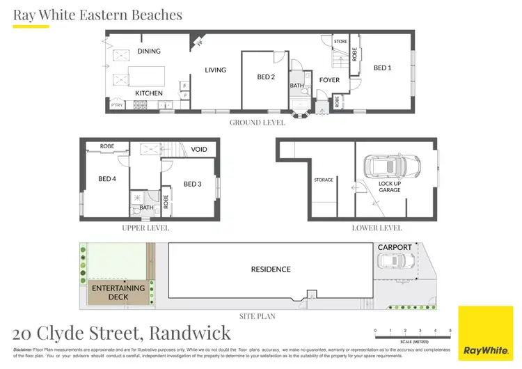 Floorplan of Homely house listing, 20 Clyde Street, Randwick NSW 2031