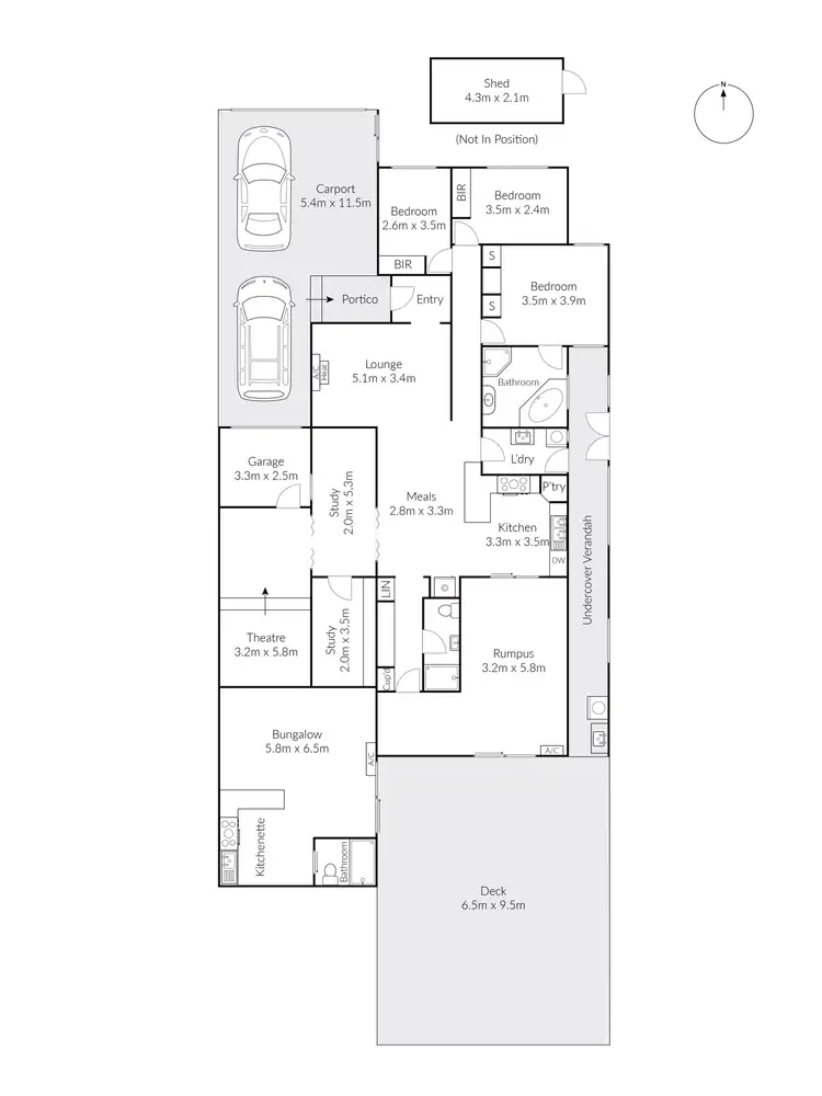 Floorplan of Homely house listing, 143 Goldsworthy Road, Corio VIC 3214
