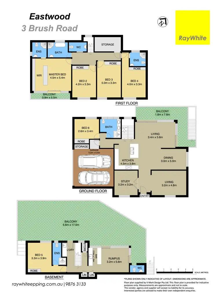 Floorplan of Homely house listing, 3 Brush Road, Eastwood NSW 2122