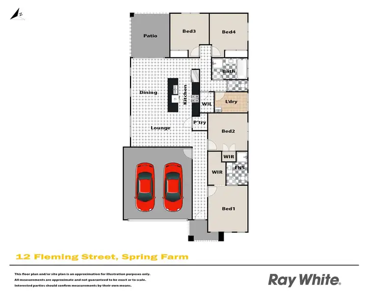 Floorplan of Homely house listing, 12 Fleming Street, Spring Farm NSW 2570
