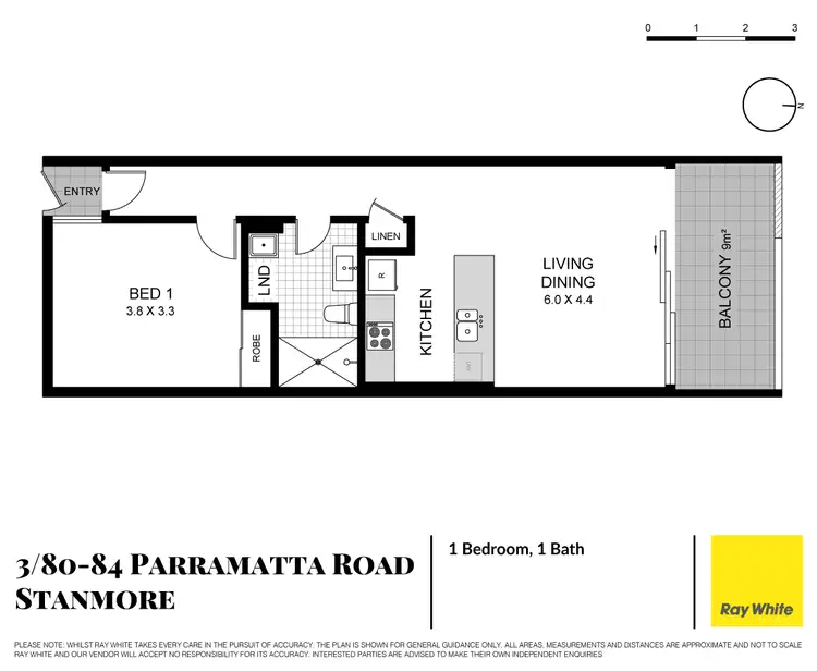 Floorplan of Homely apartment listing, 3/80-84 Parramatta Road, Stanmore NSW 2048