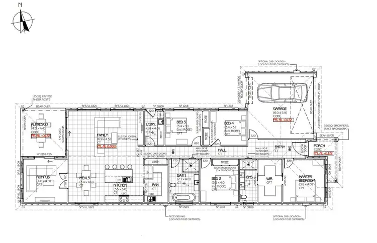 Floorplan of Homely house listing, 57 Quiberon Way, Goulburn NSW 2580
