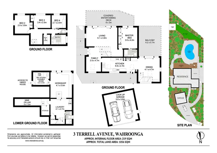 Floorplan of Homely house listing, 3 Terrell Avenue, Wahroonga NSW 2076