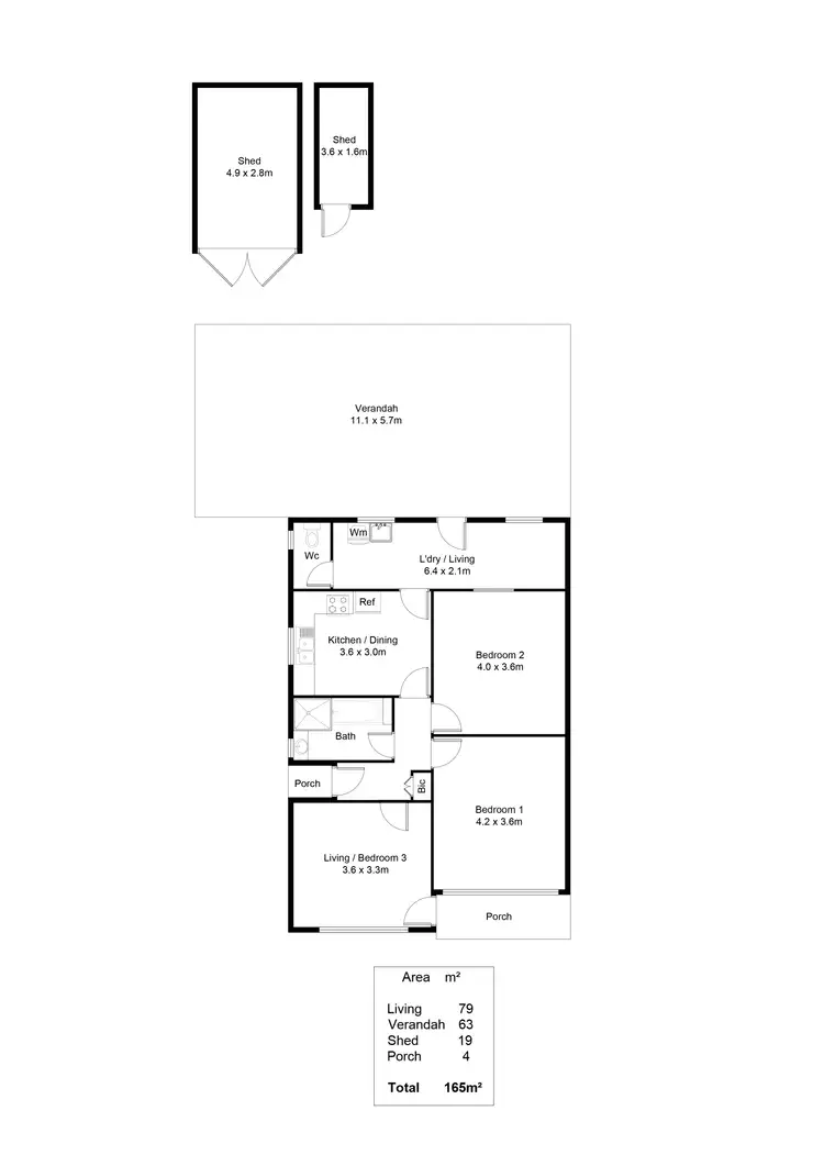 Floorplan of Homely house listing, 20 Daly Street, South Plympton SA 5038