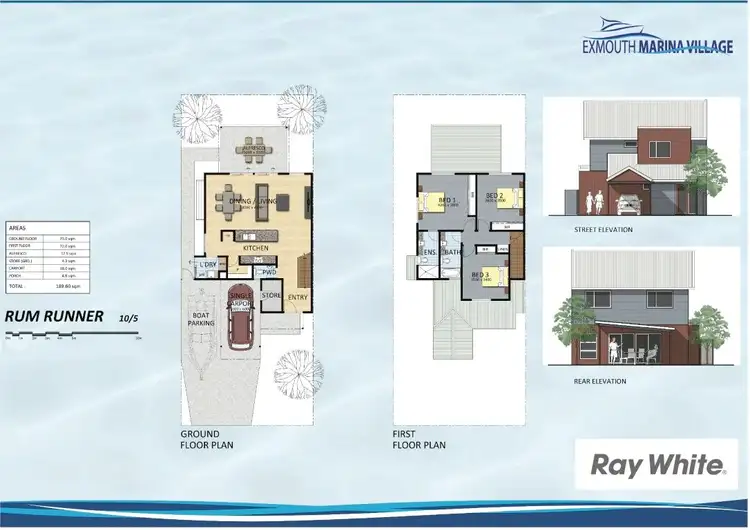 Floorplan of Homely house listing, 20 Dugong Close, Exmouth WA 6707
