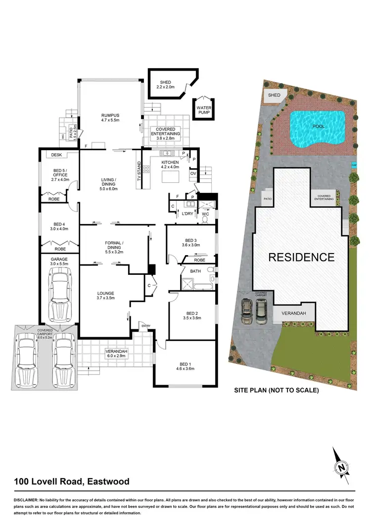 Floorplan of Homely house listing, 100 Lovell Road, Eastwood NSW 2122