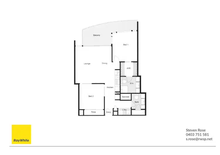 Floorplan of Homely apartment listing, 12602/3113 Surfers Paradise Boulevard, Surfers Paradise QLD 4217