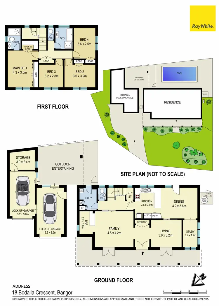 Floorplan of Homely house listing, 18 Bodalla Crescent, Bangor NSW 2234