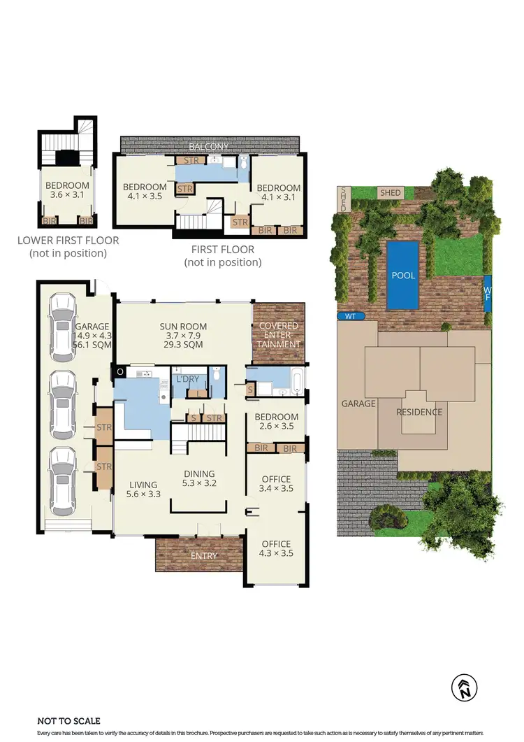 Floorplan of Homely house listing, 25 Oakern Street, Mount Waverley VIC 3149